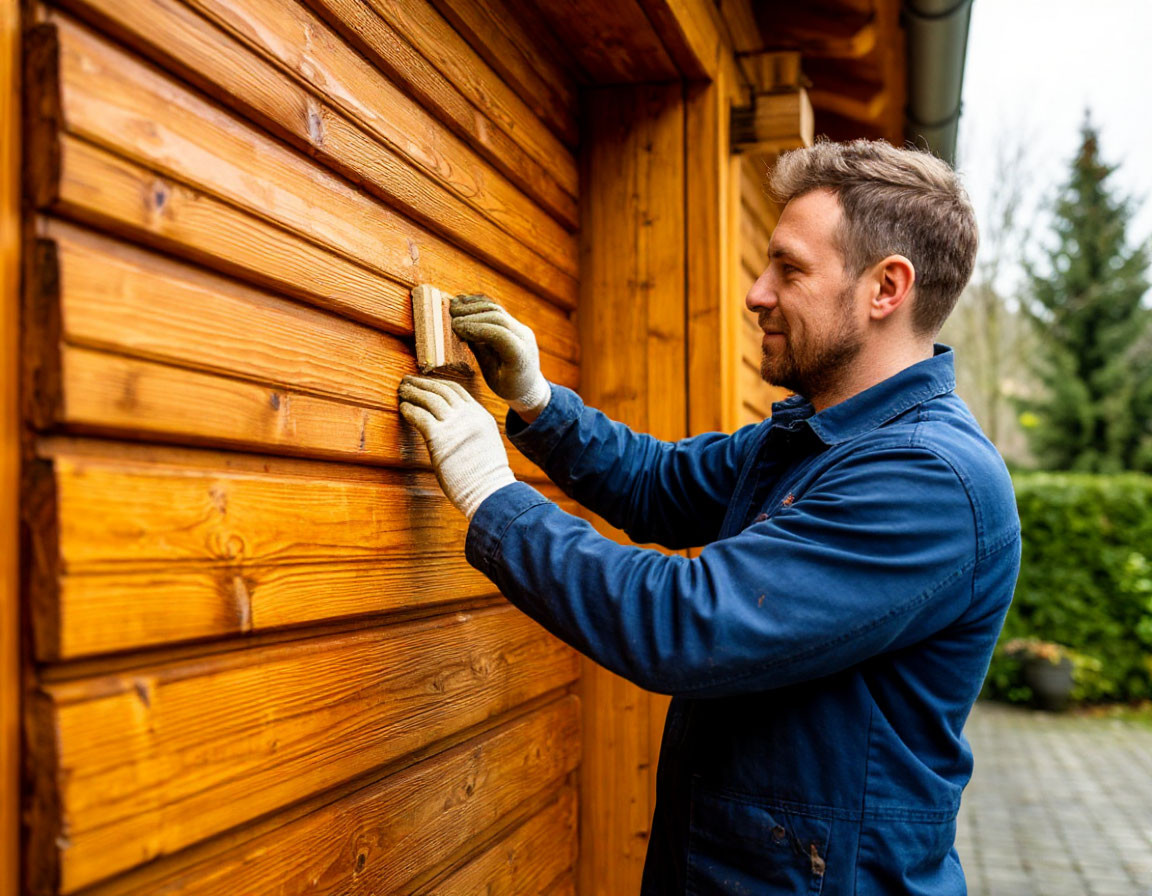 SHlifovka-derevyannogo-fasada